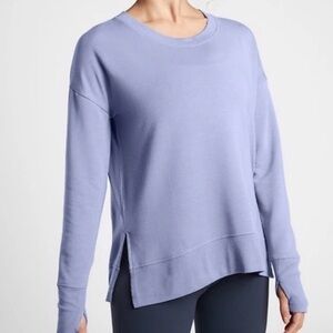 Athleta Lavender Coaster Luxe Lavender Sweatshirt